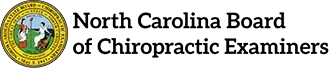 North Carolina Board of chiropractic examiners logo