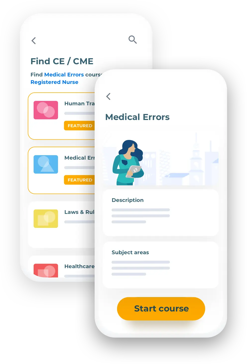 Searching for courses