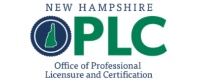 New Hampshire office of professional licensure logo